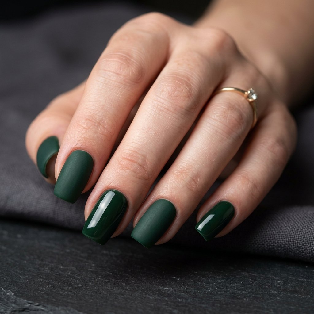 Hunter Green Matte and Glossy Mix