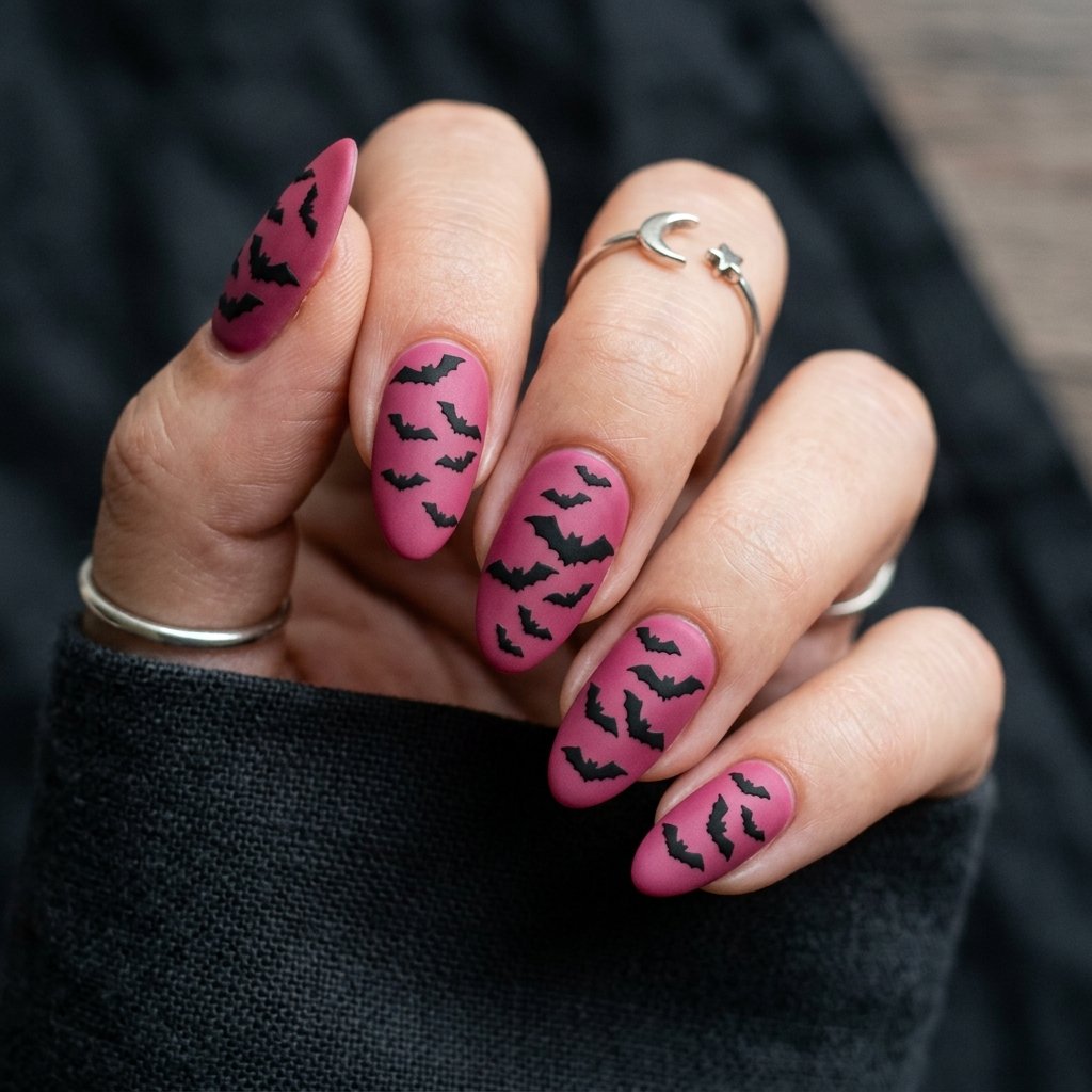 Matte Bat Silhouettes