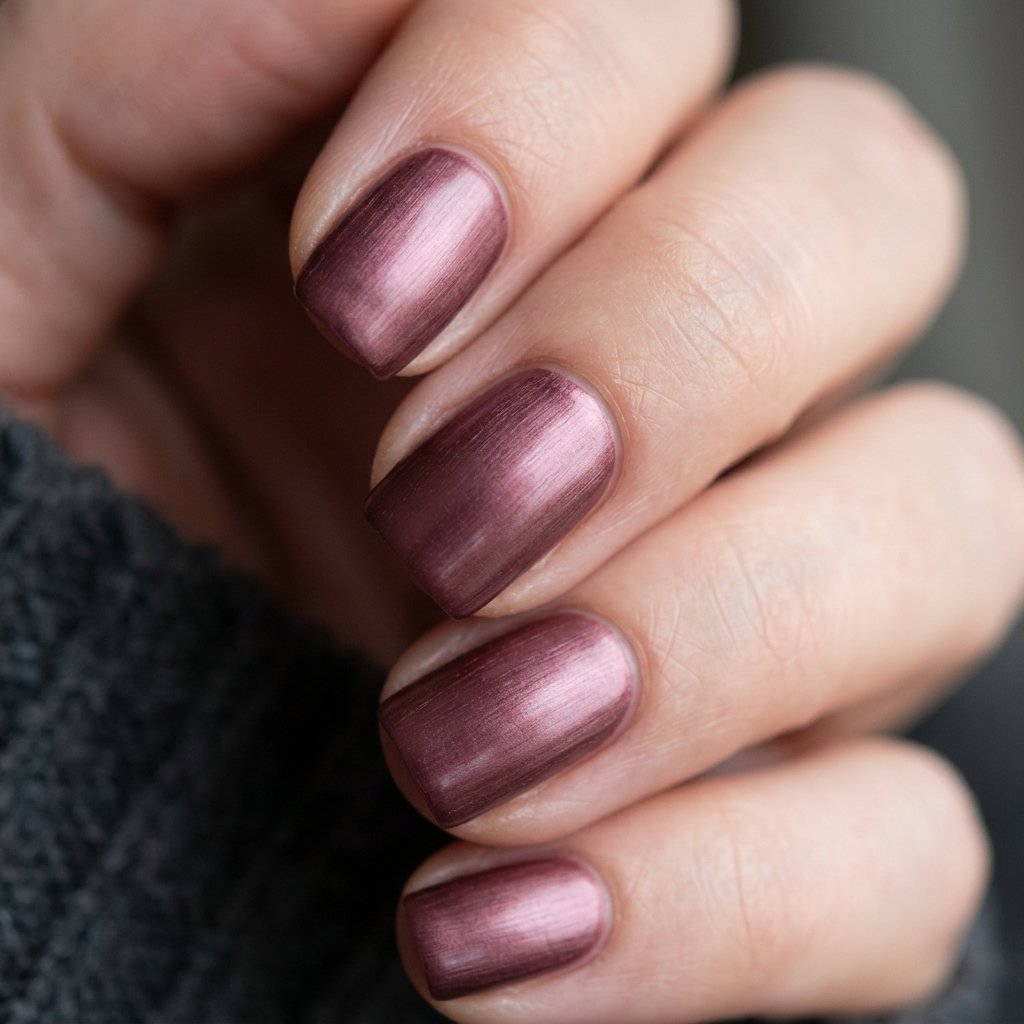 Metallic Dark Rose Sheen