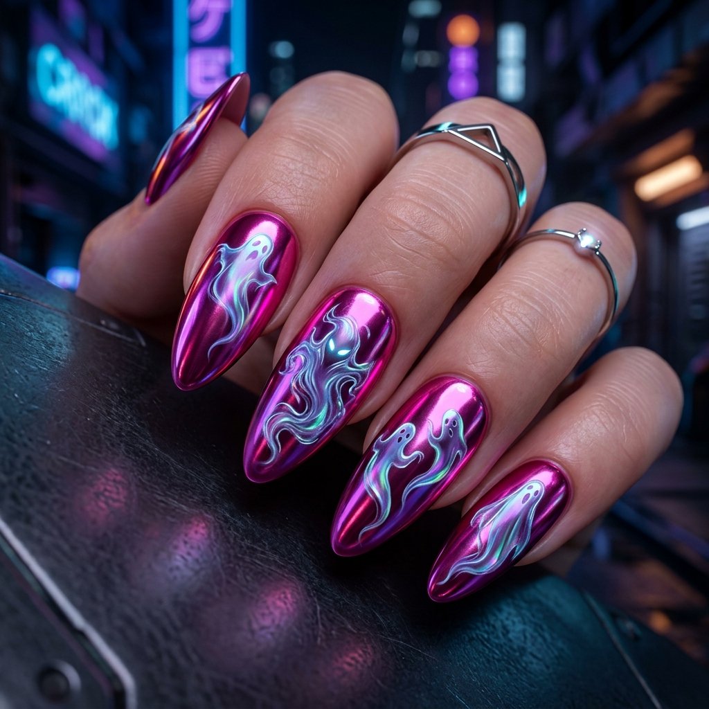 Metallic Magenta Ghoul Idea