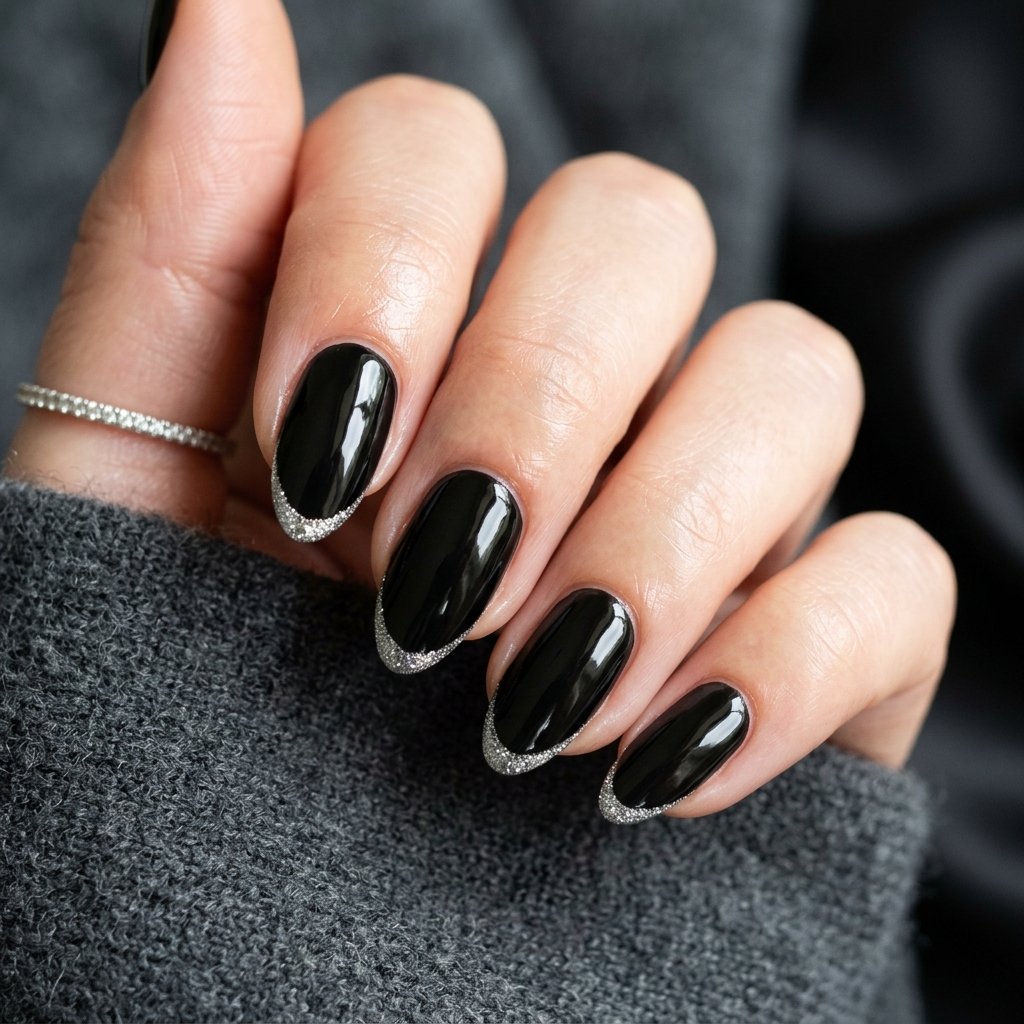 Micro Glitter French