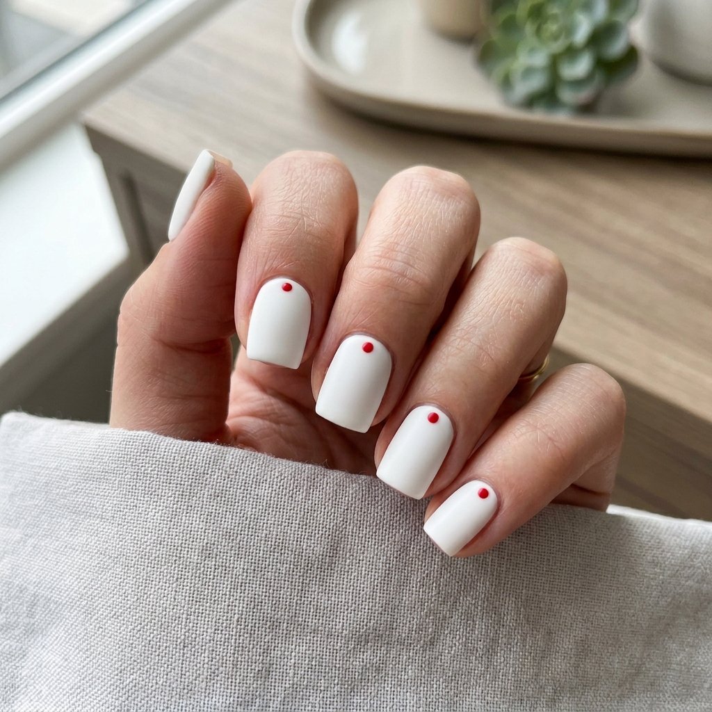 Minimalist Red Dots