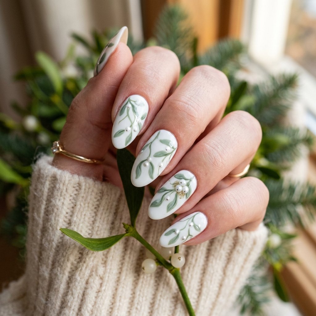Elegant Mistletoe Motifs
