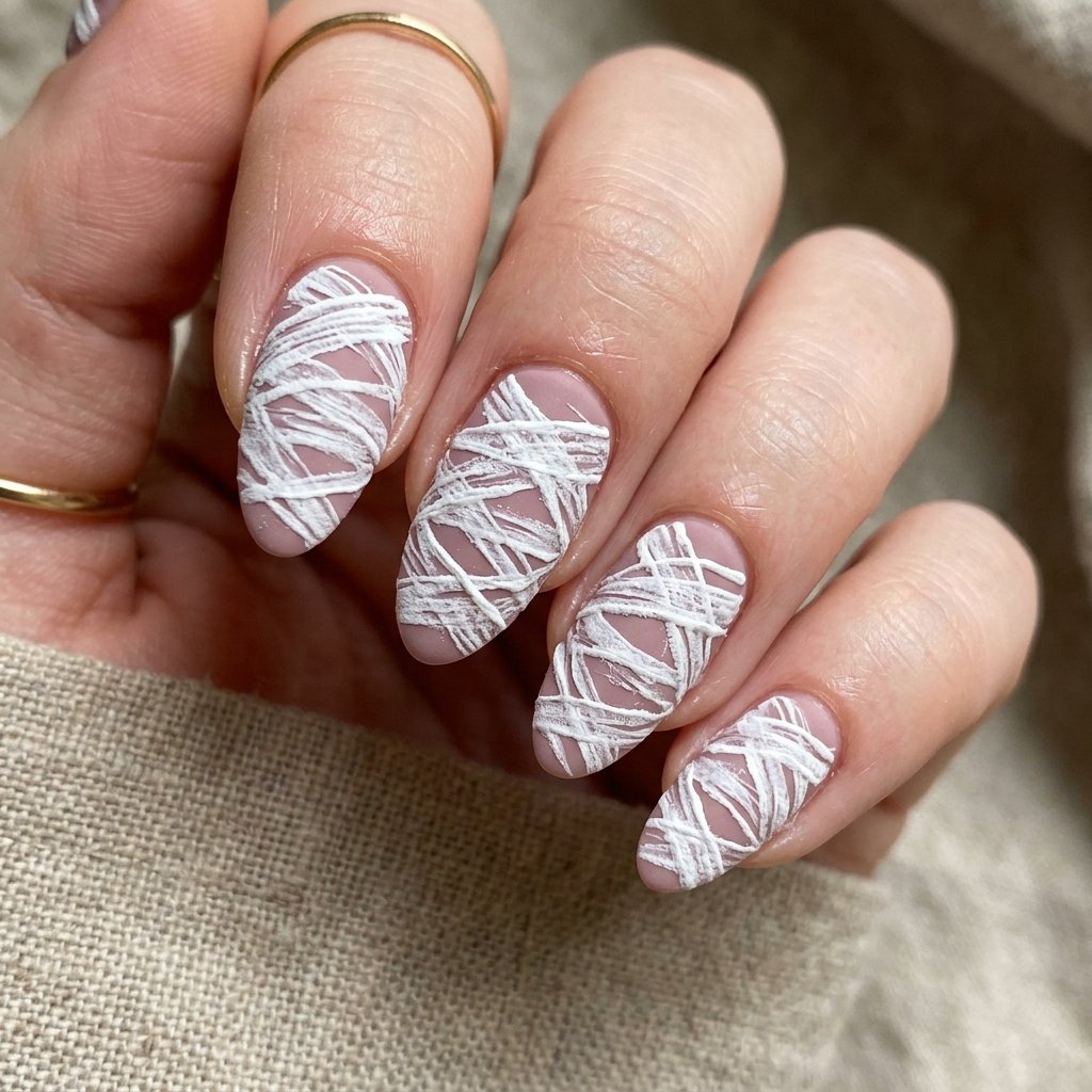 Muted Pink Mummy Wraps