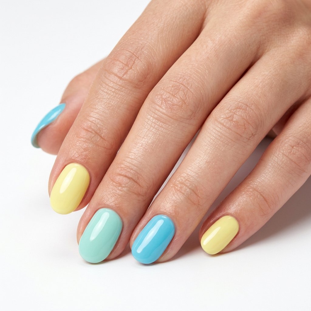 34 Stunning Trendy Summer Nails Worth Copying This Year 2026 5 Poolside Pastel Nails