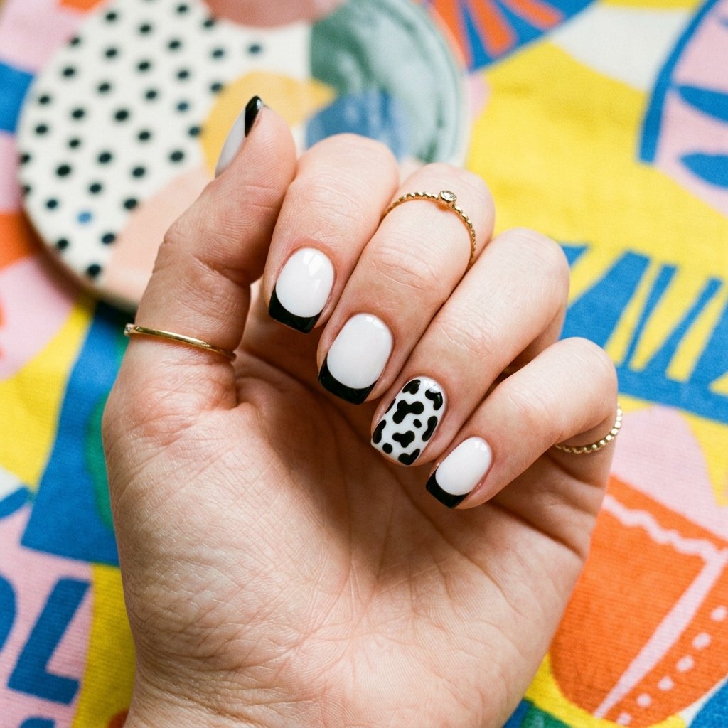 Cow Print Accents