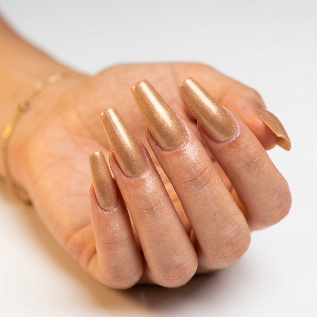 34 Stunning Trendy Summer Nails Worth Copying This Year 2026 7 Golden Sand Nails