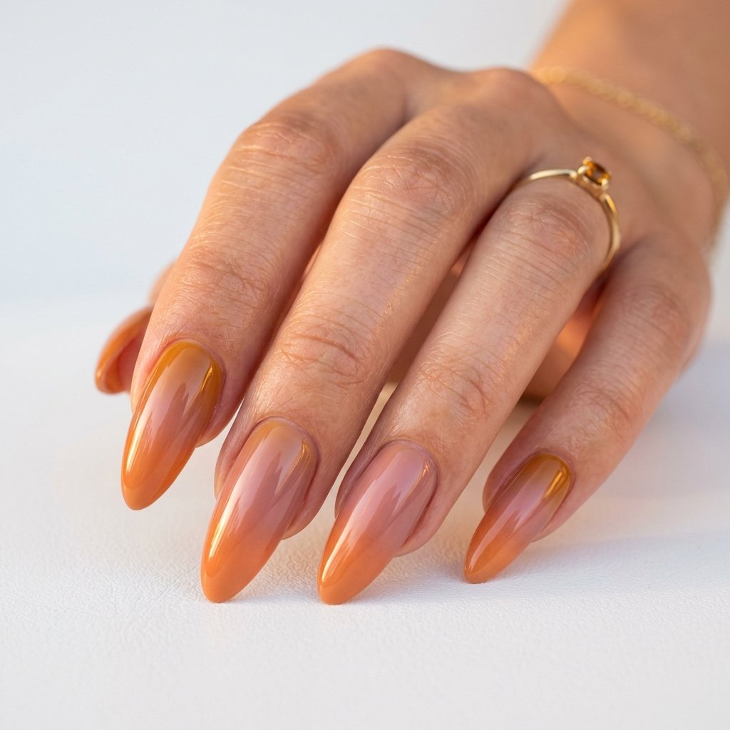34 Stunning Trendy Summer Nails Worth Copying This Year 2026 14 Sunset Rooftop Nails