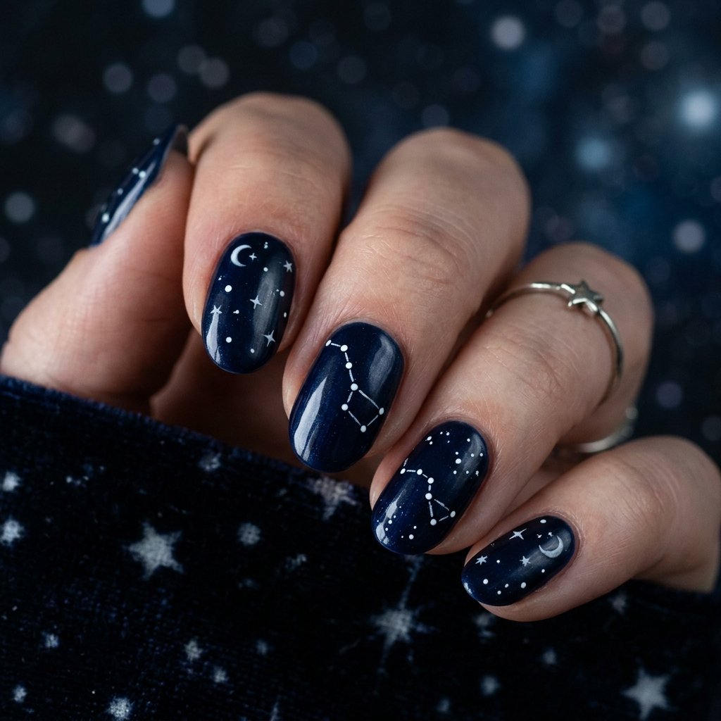 Constellation Star Nail Ideas
