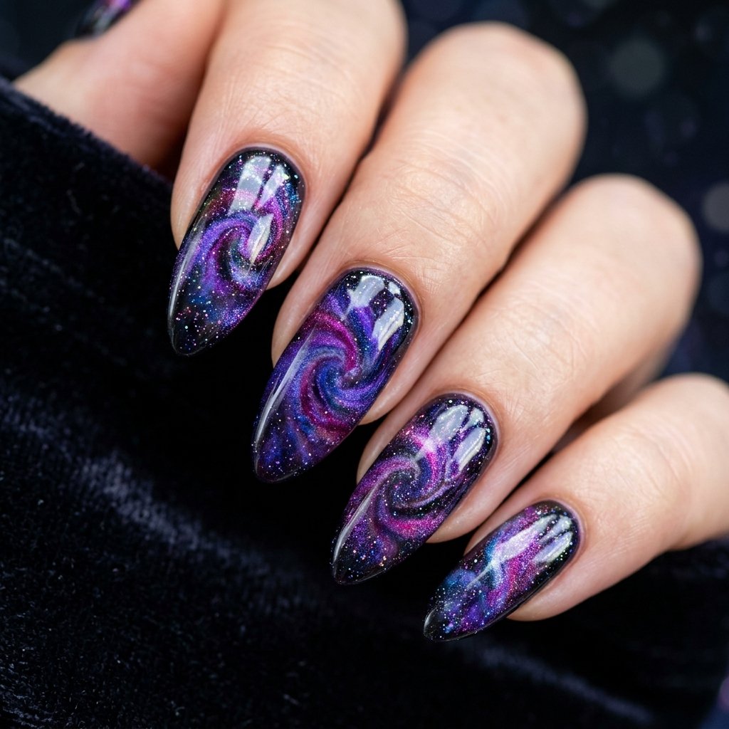 Cosmic Nebula Purple