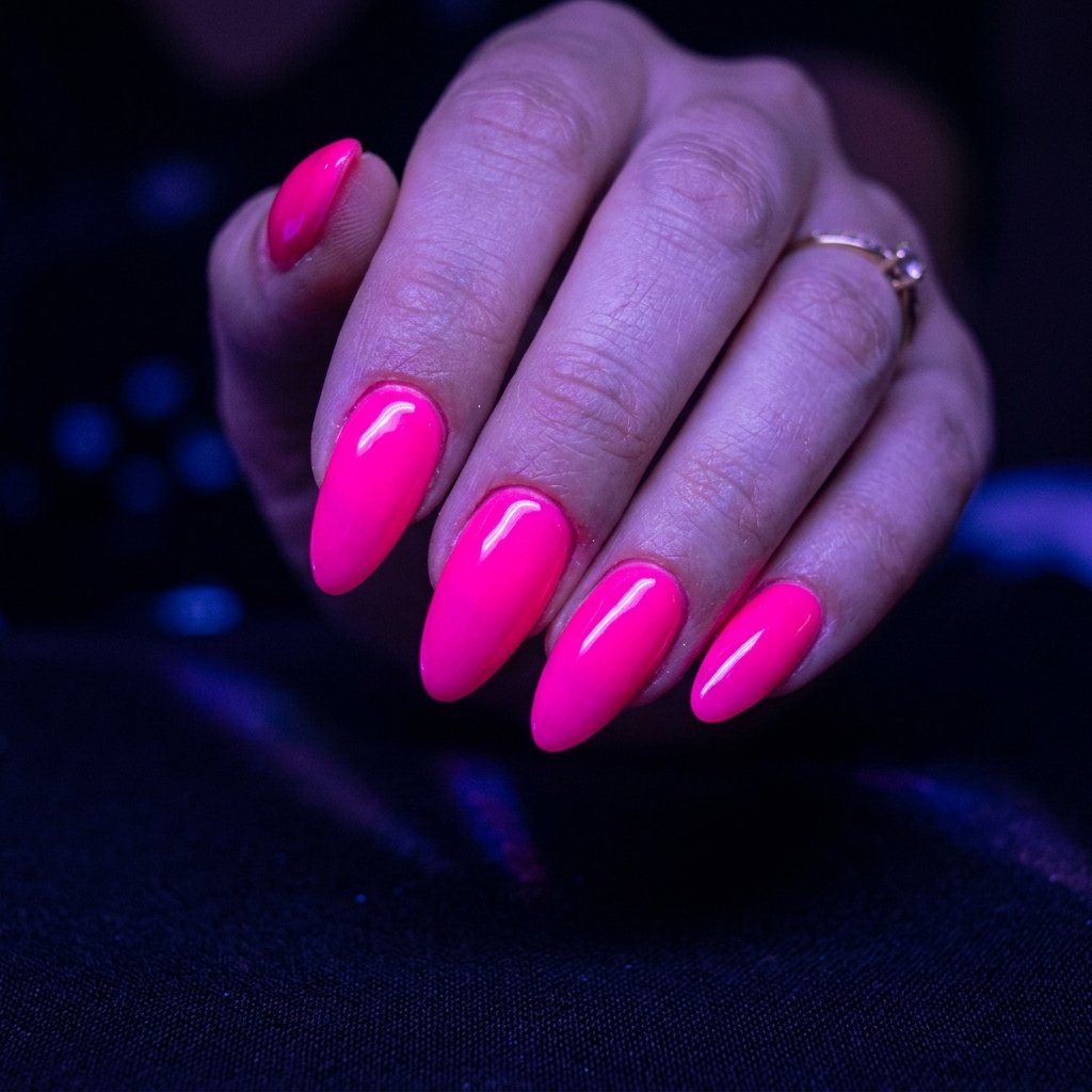 Neon Deep Pink Fusion