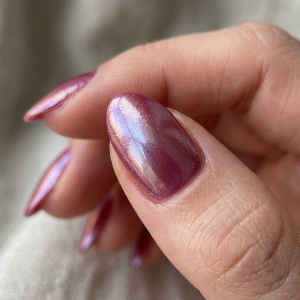 Pearlescent Dark Pink Shell