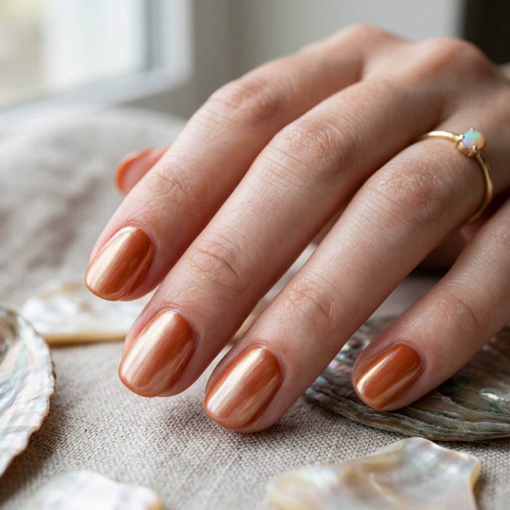 Pearlescent Orange Finish Idea