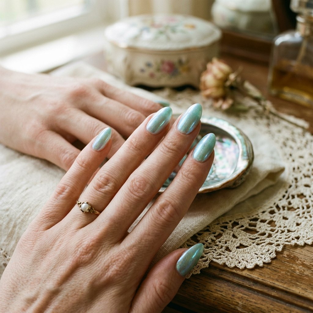 Pearly Seafoam Radiance