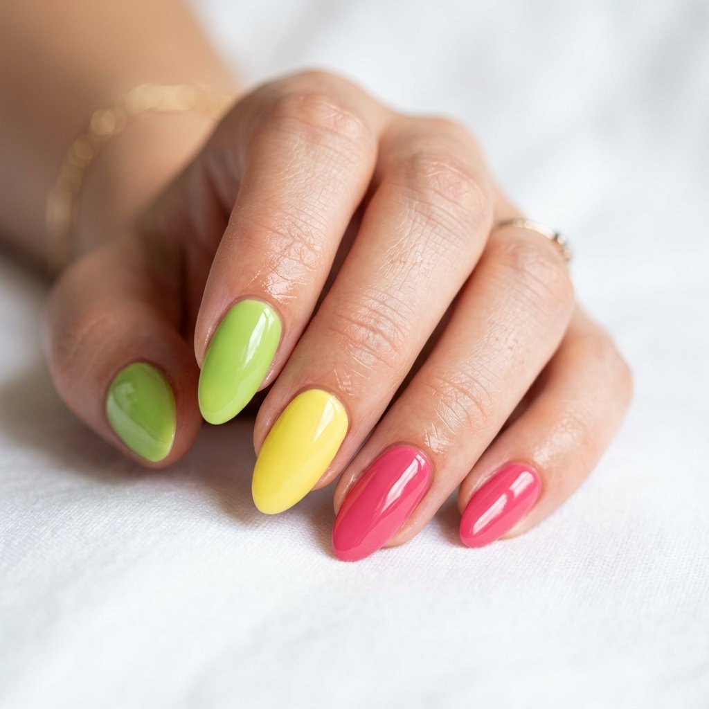 35 Most Gorgeous Cotton Candy Nails to Copy This Season 20 Sorbet Pastel Tones