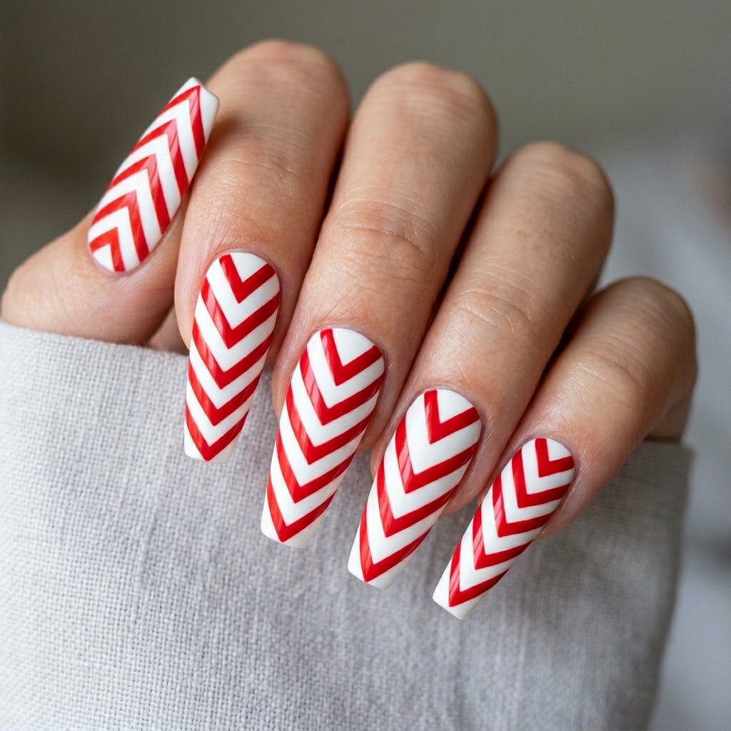 Sharp Chevron Lines