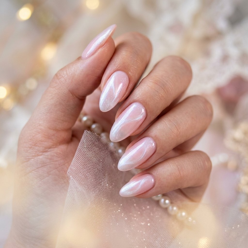 Shimmering Ghostly Veil Design