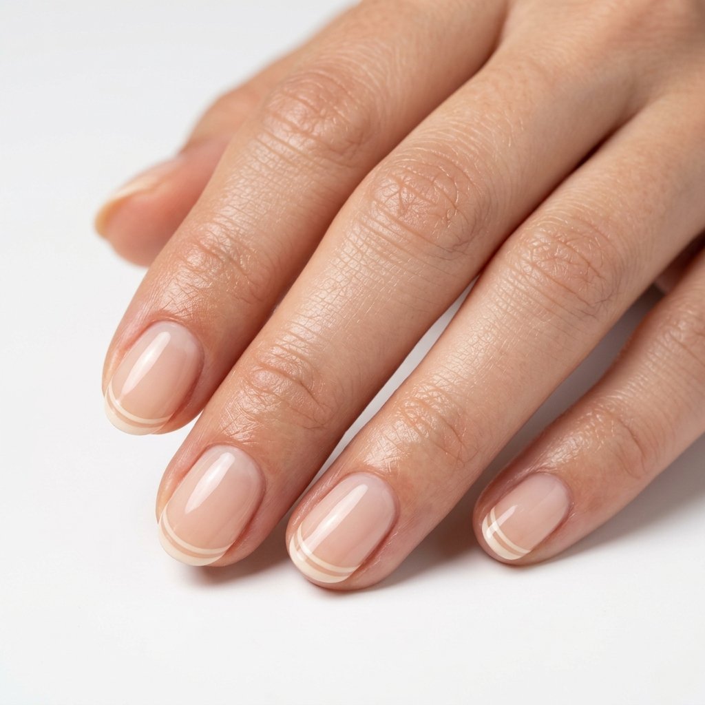 35 Top Most Viral Double French Tip Nails of the Season 2026 28 Clean Minimalist Double Tips