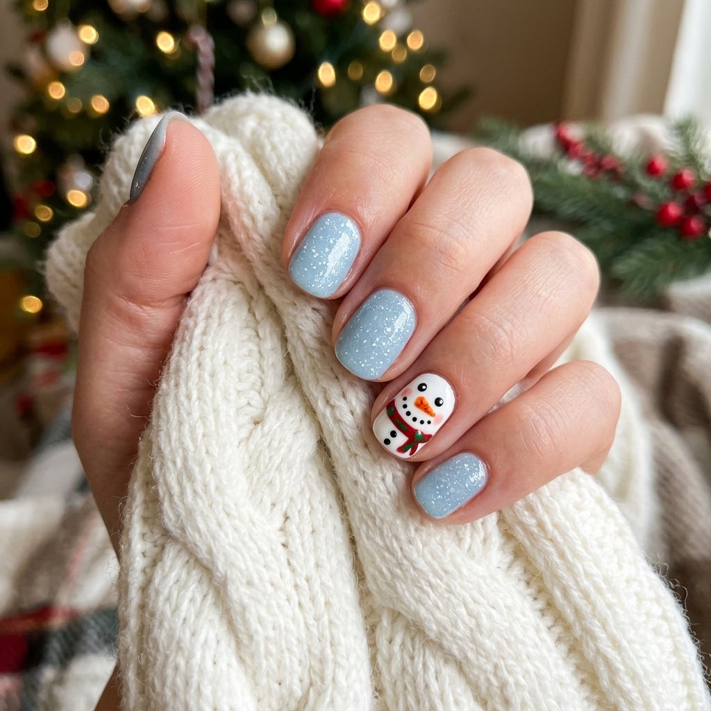 Playful Snowman Character Holiday Styles