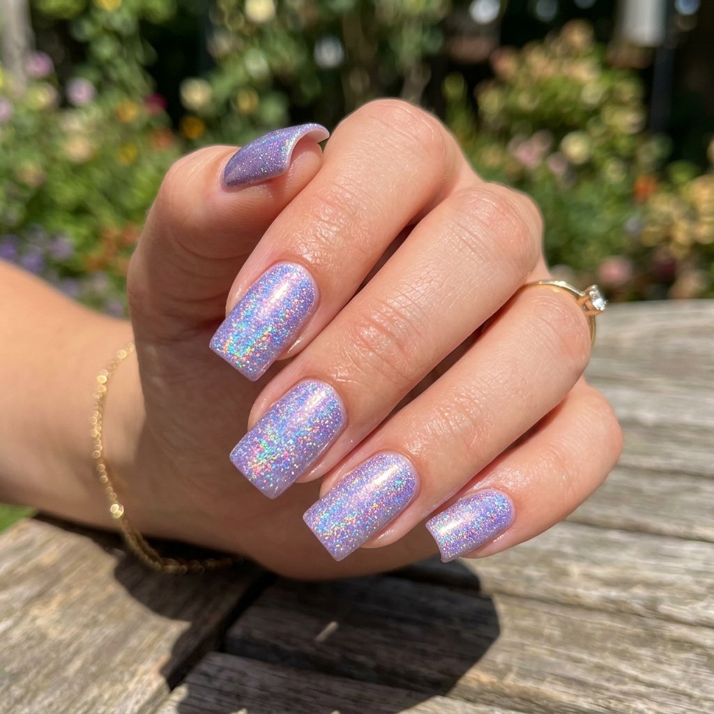 Holographic Shimmer Lavender
