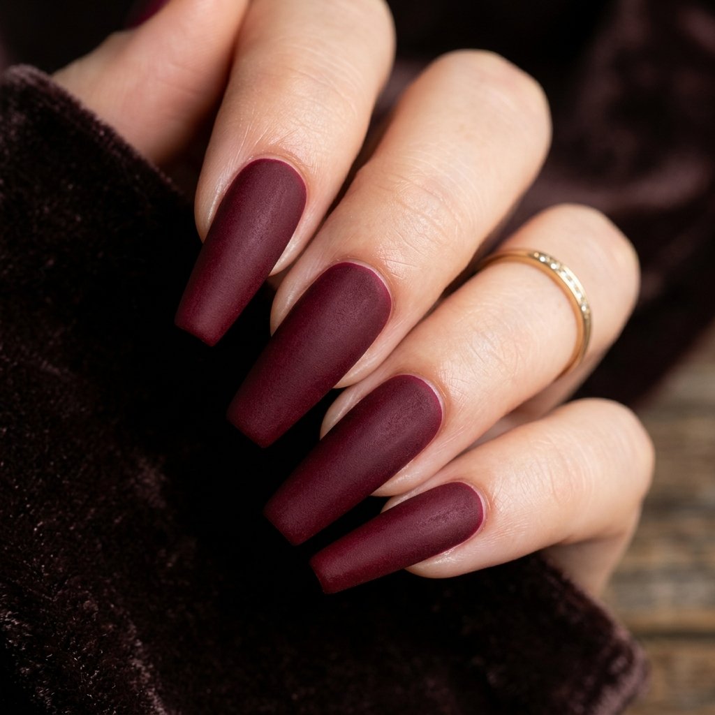 Velvet Matte Wine Rose