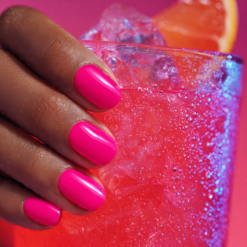 Neon Pink Summer Vibes