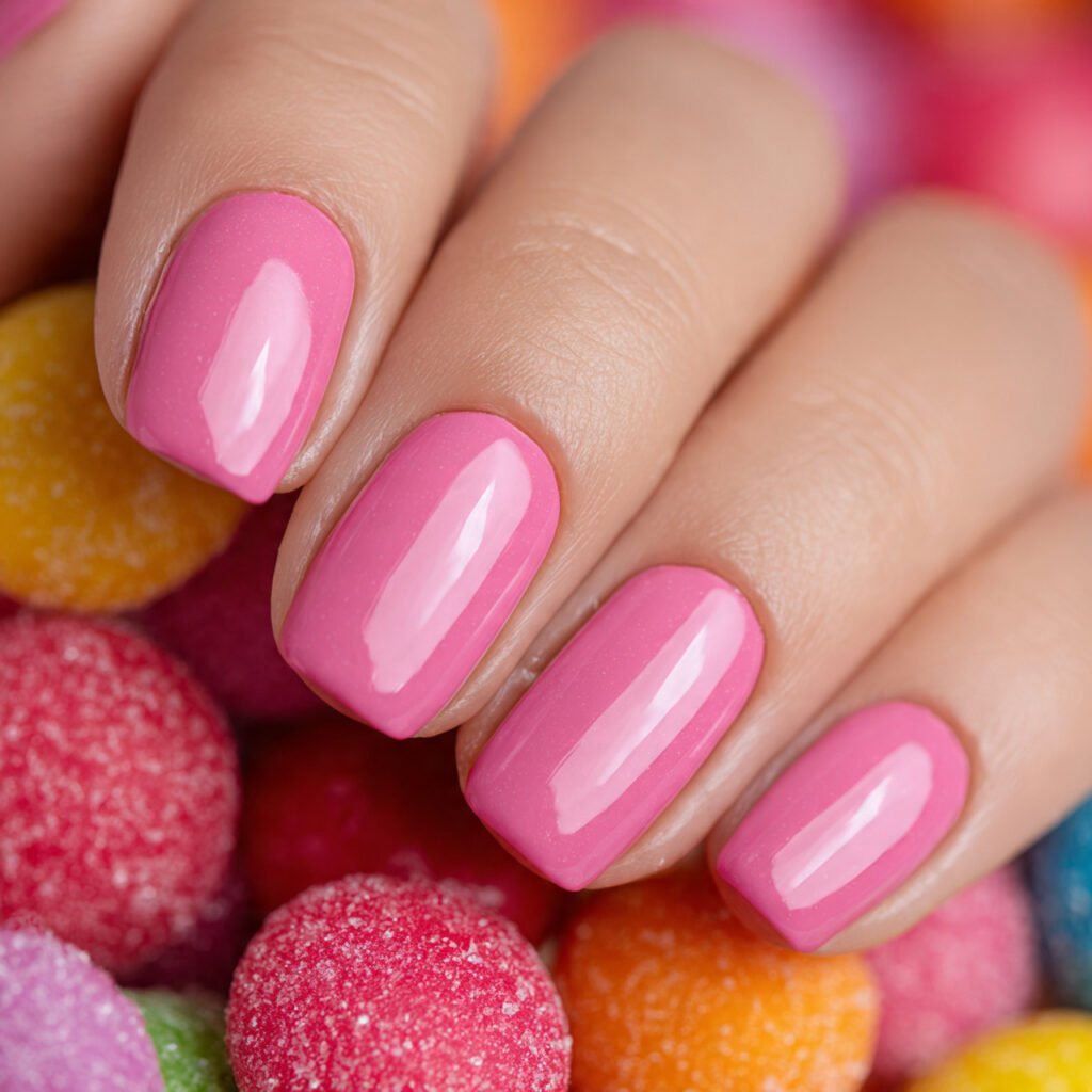 Glossy Bubblegum Glamour