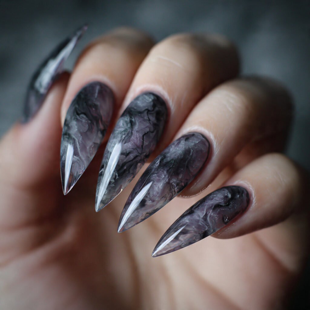 Smokey Quartz Translucent Designs