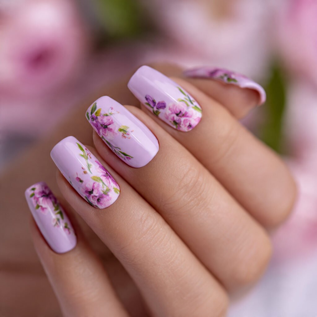 Soft Lavender Floral Blooms Ideas