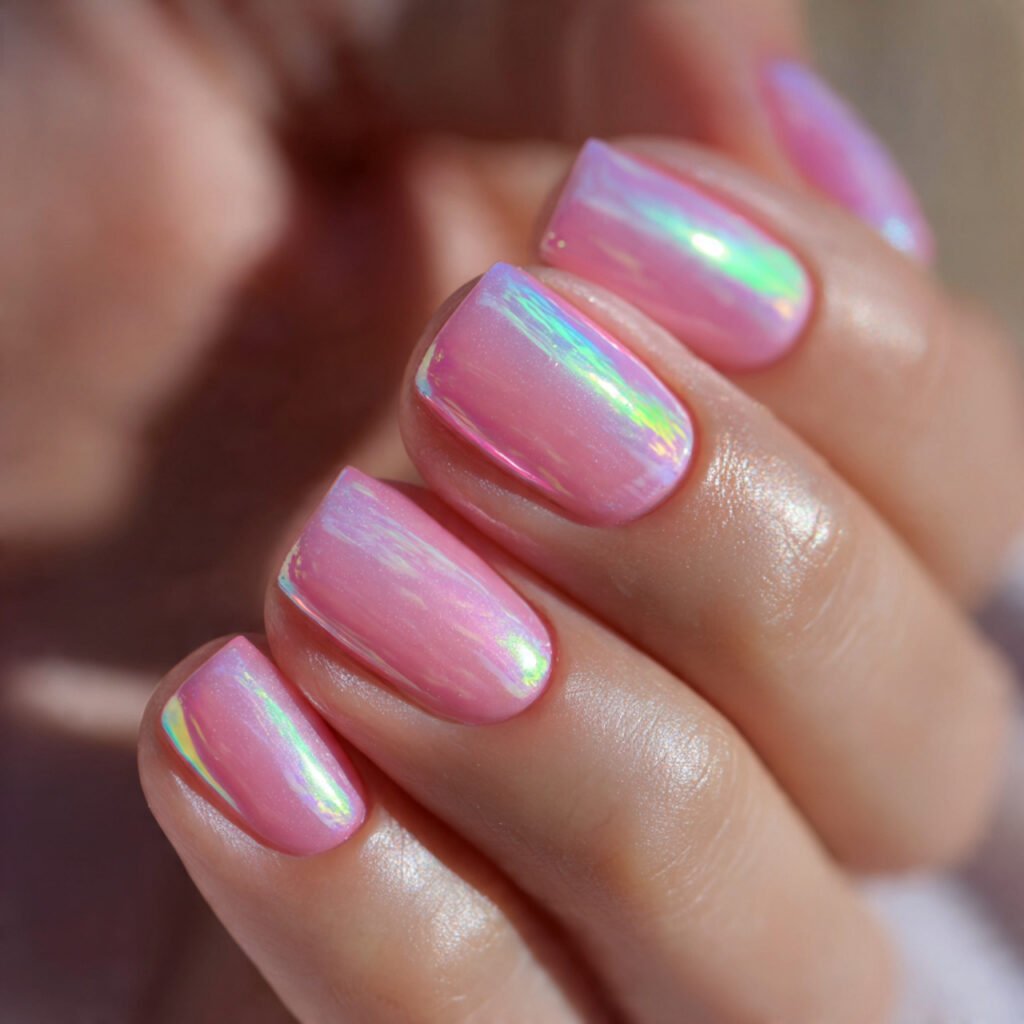 Iridescent Opal Pink Magic