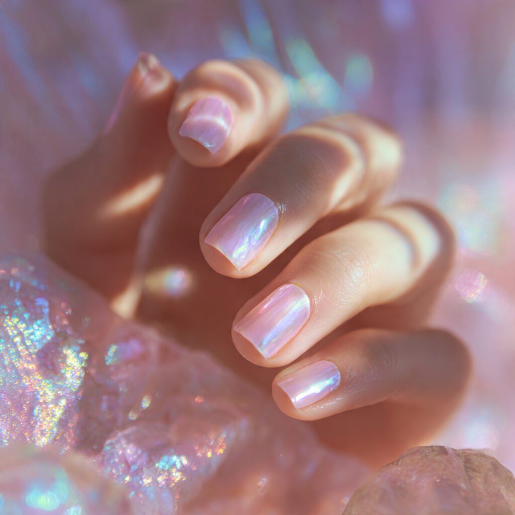 Iridescent Pearl Shell Glow Ideas