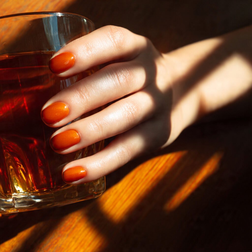 Moody Burnt Orange Statements