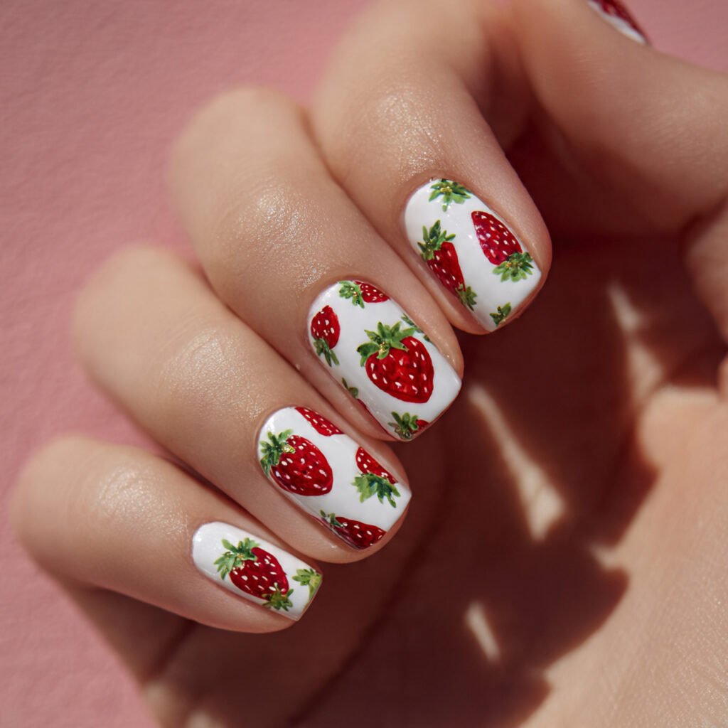 Sweet Strawberry Fruit Detail Ideas