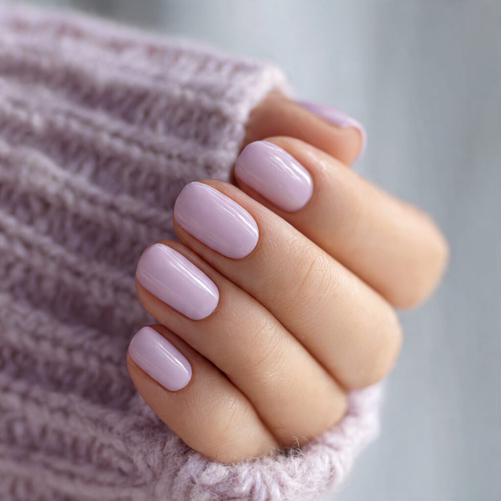 Soft Lavender Dusk Hues