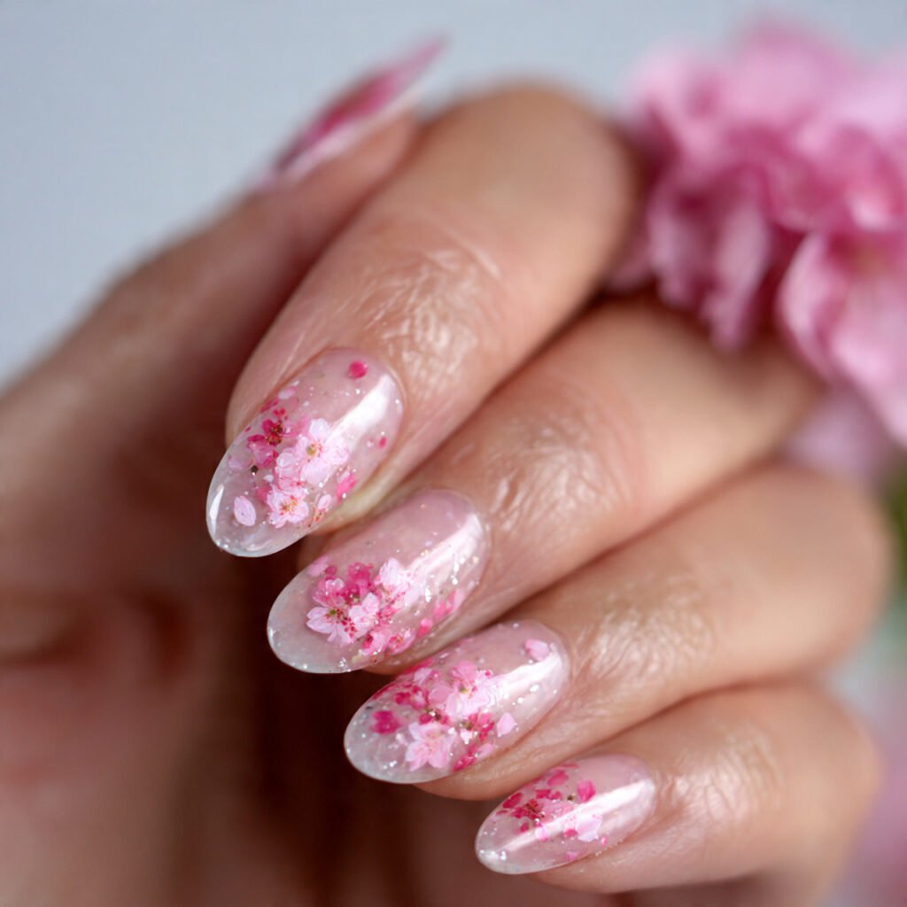 Delicate Cherry Blossom Petals
