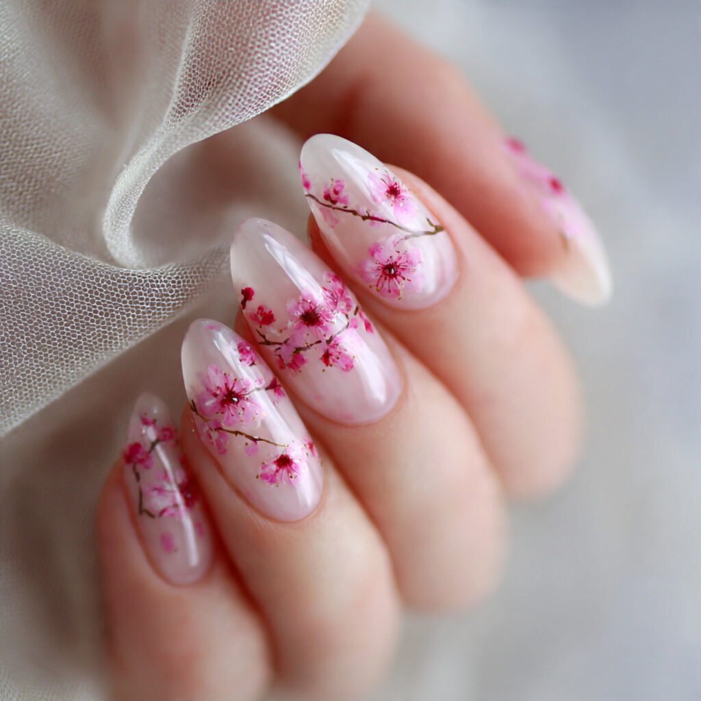 Delicate Cherry Blossom Art