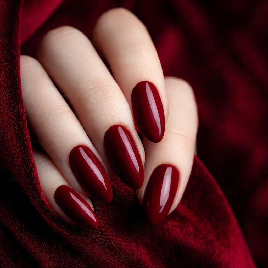 Glossy Ruby Red Sophistication