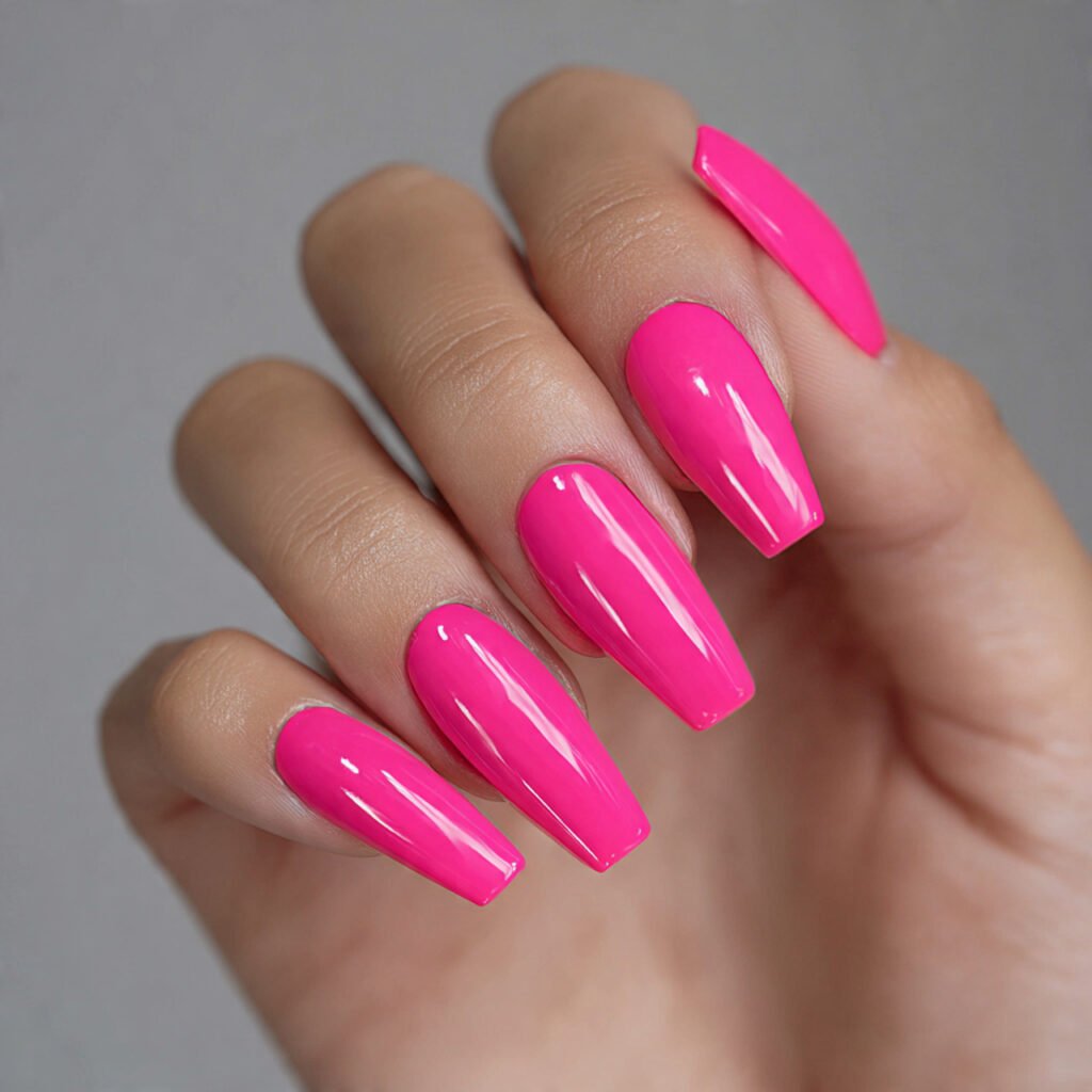 Vibrant Hot Pink Statement