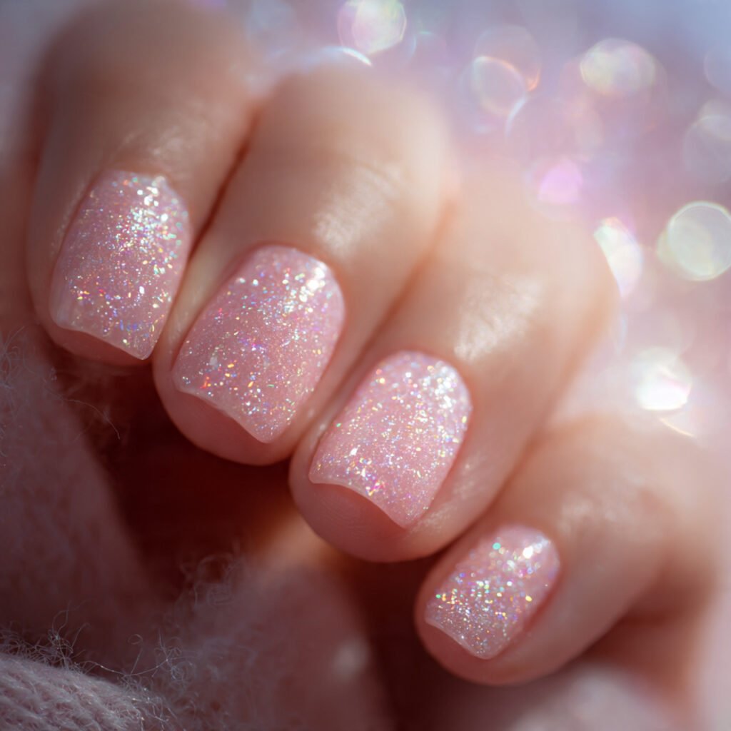 Shimmering Cotton Candy Style