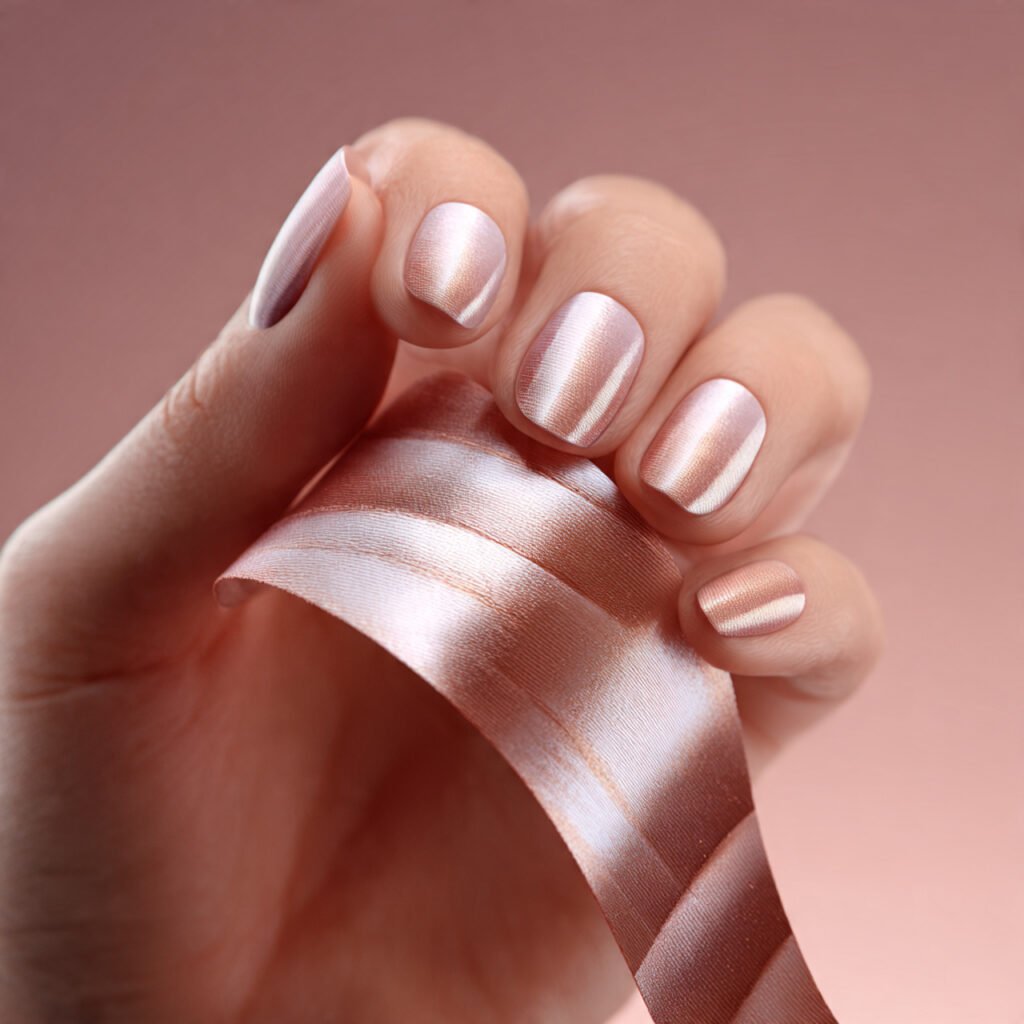 Satin Ribbon Wrap Effect
