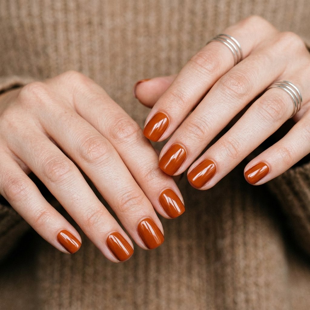 Best Burnt orange nails ideas to Try