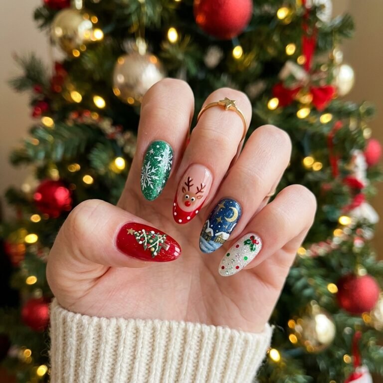 christmas nail ideas