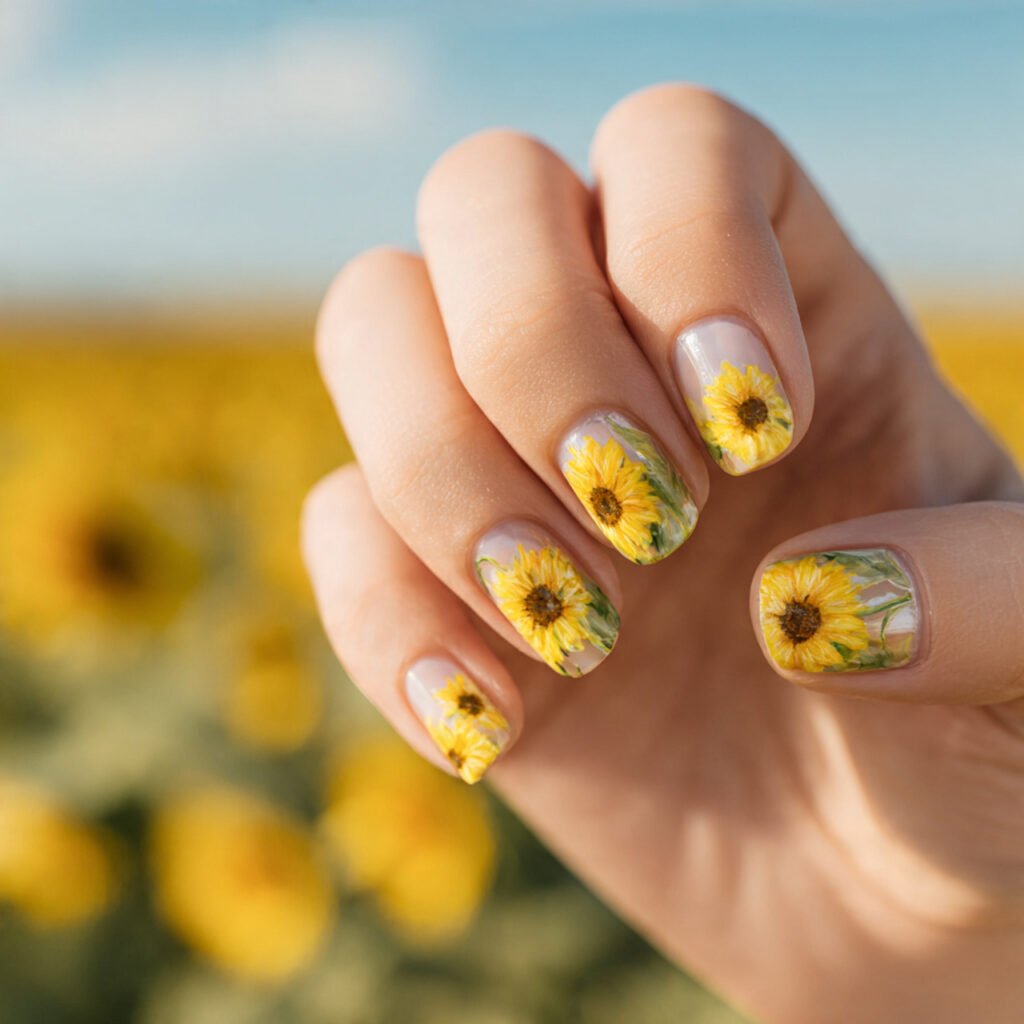 Vibrant Sunflower Yellow Art