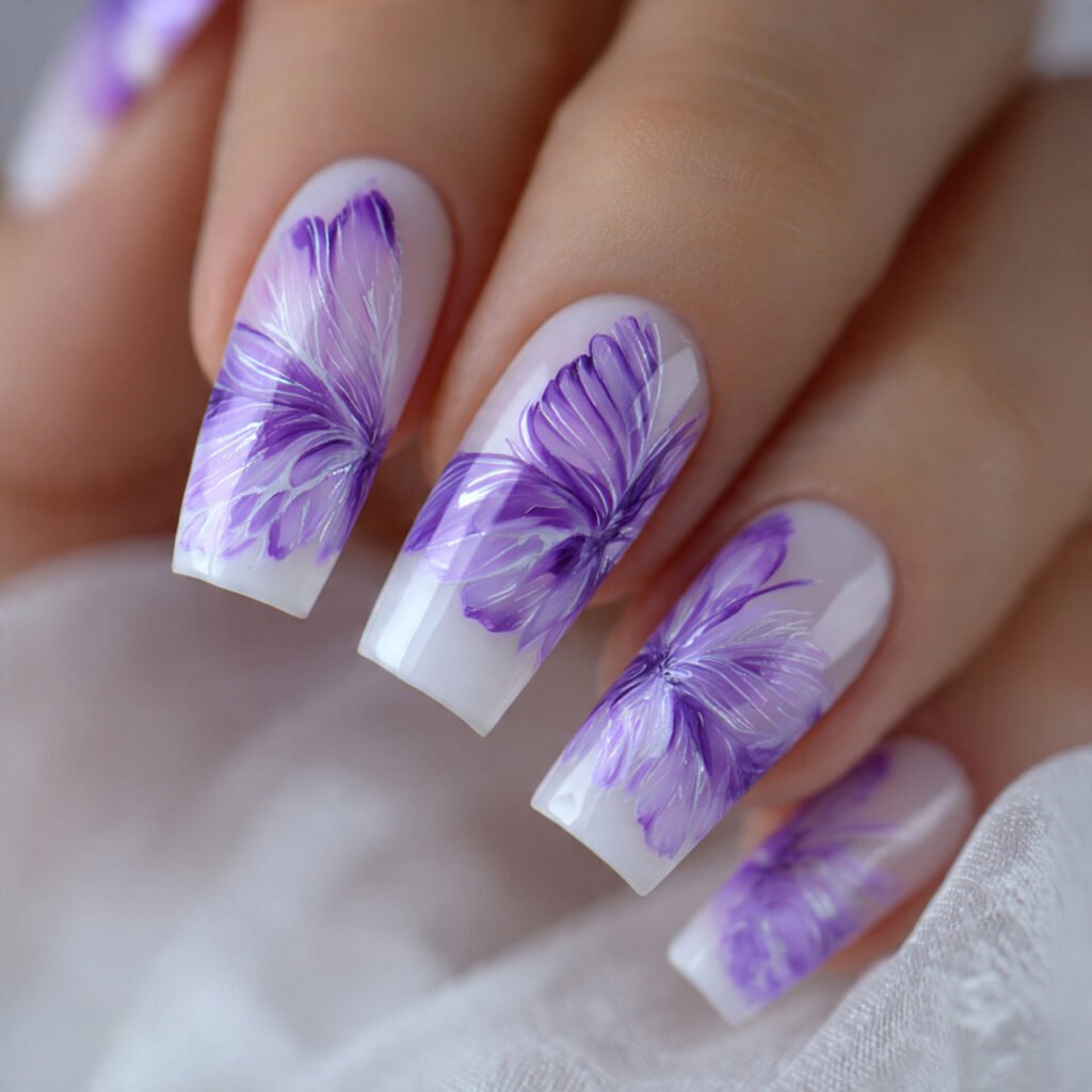 Lavender Butterfly Wings