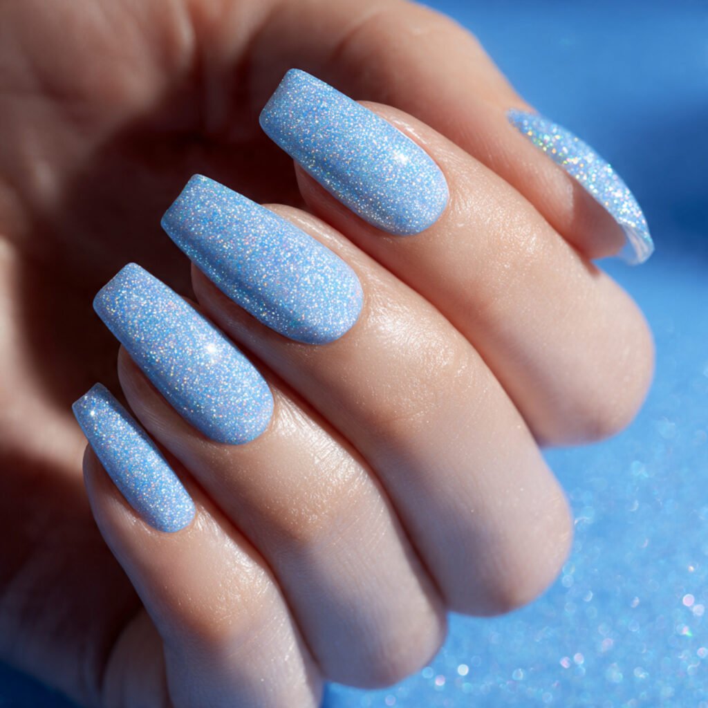 Frosted Shimmer Finish