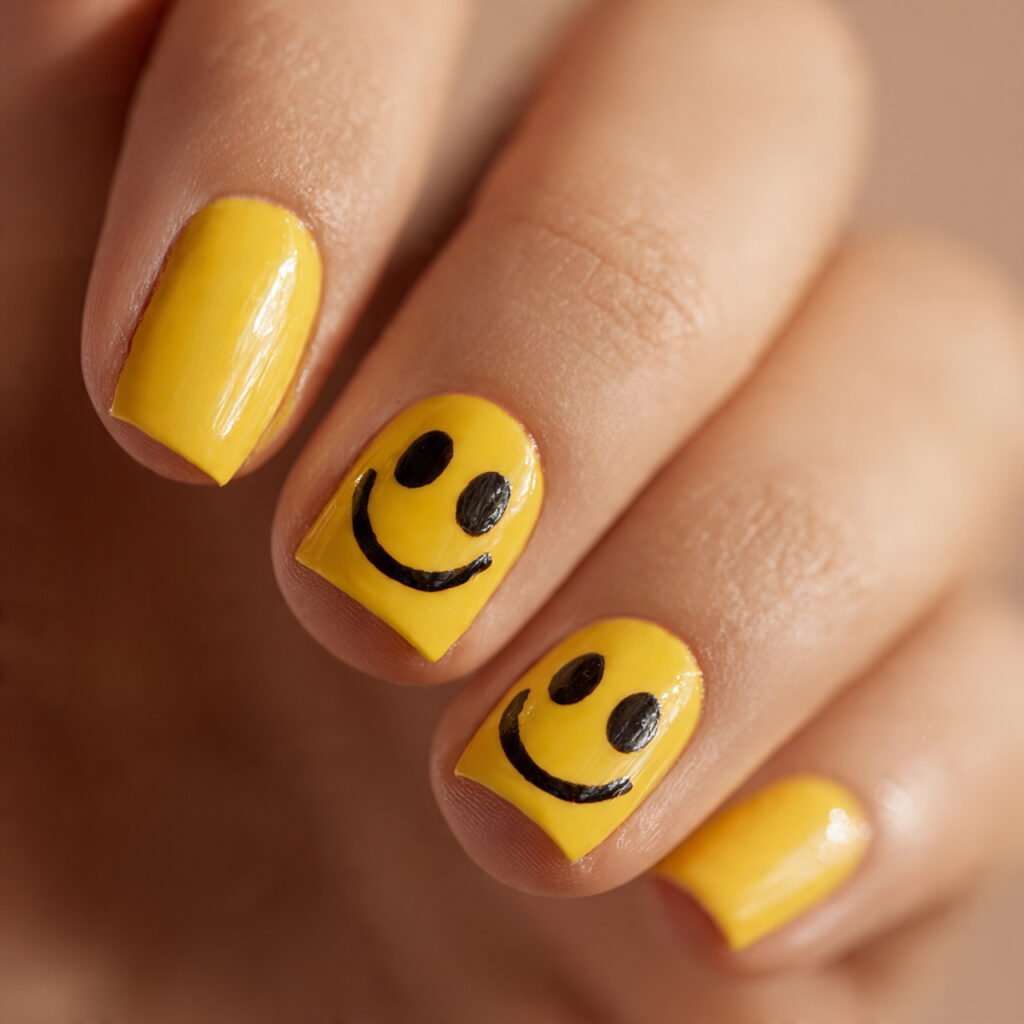 Y2K Smiling Face Icons