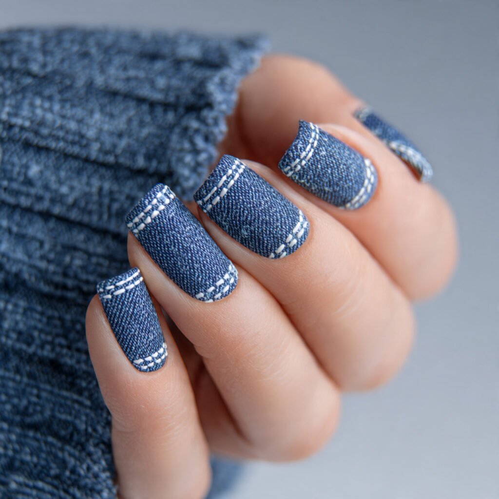 Classic Blue Jean Denim Texture