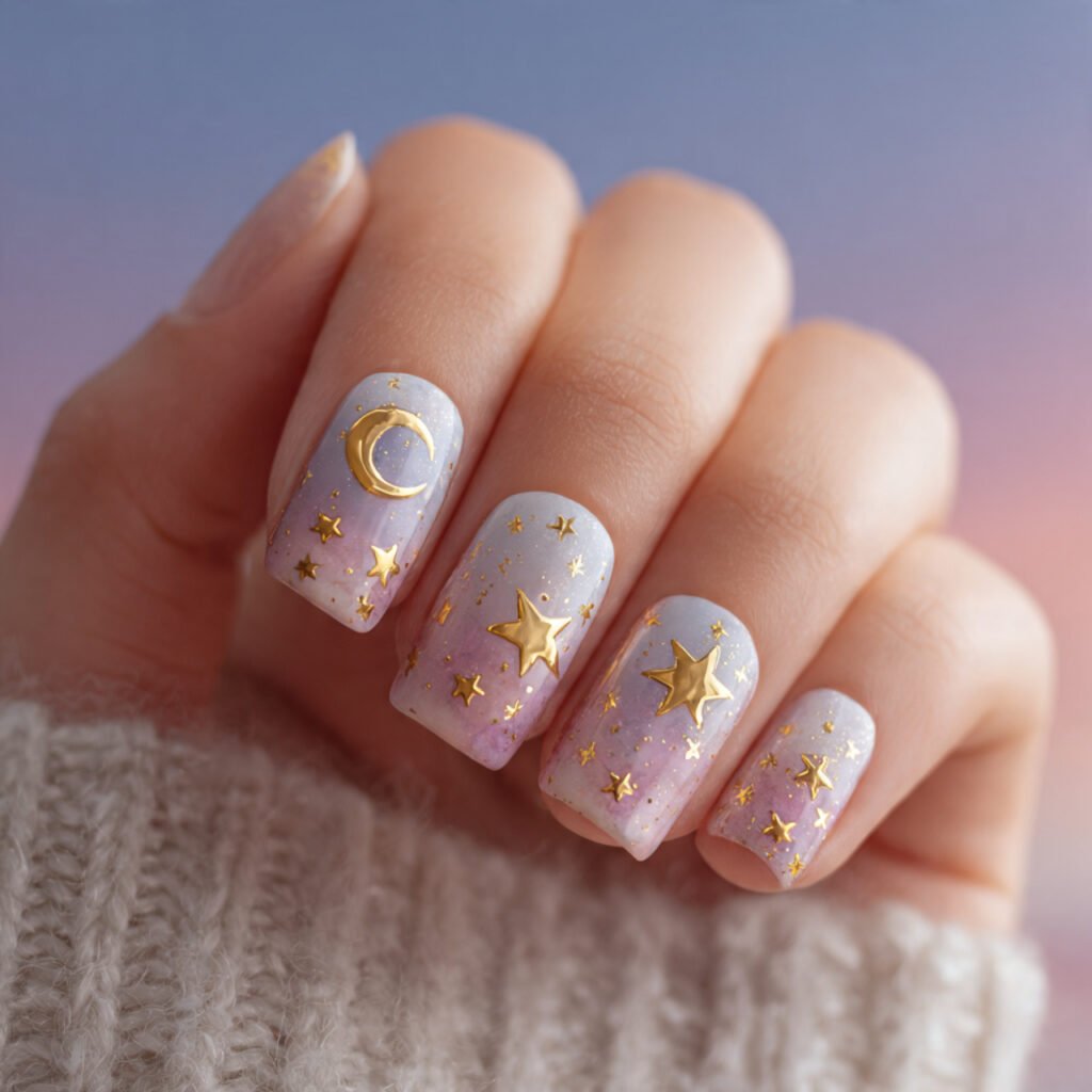 Celestial Star and Moon Charms