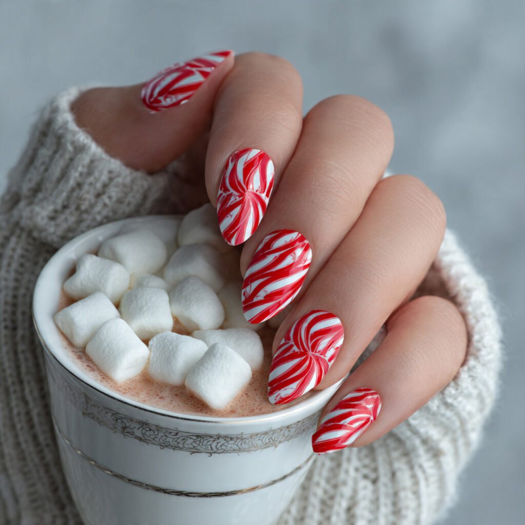 Peppermint Swirl Pattern