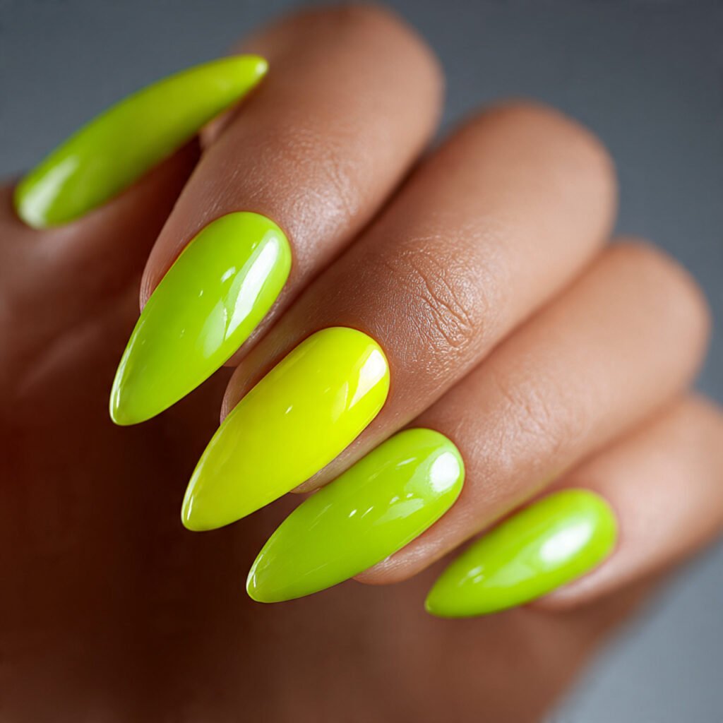 Bright Neon Tropical Pop